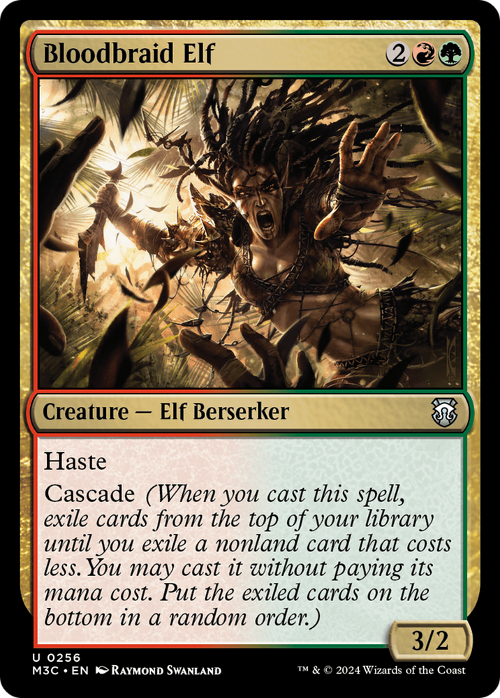 Bloodbraid Elf [Modern Horizons 3 Commander] Magic: The Gathering