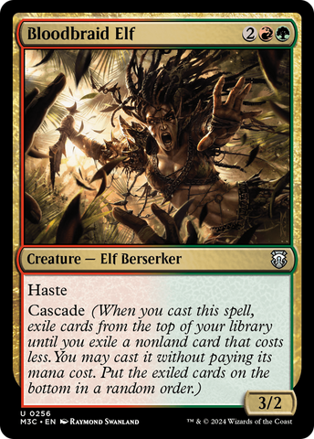 Bloodbraid Elf [Modern Horizons 3 Commander] Magic: The Gathering