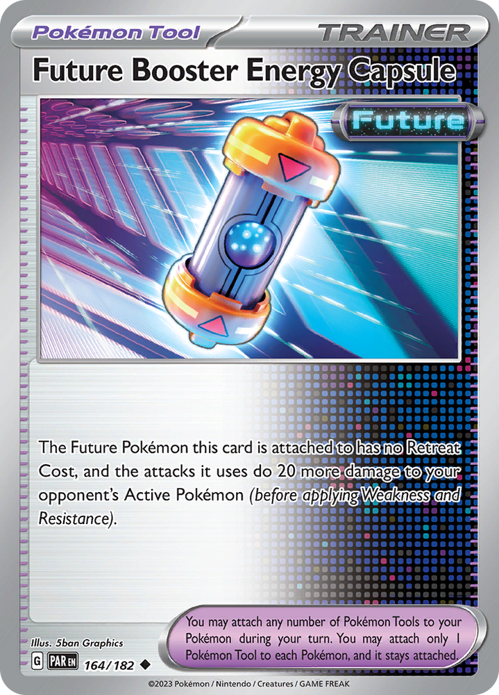 Future Booster Energy Capsule (164/182) [Scarlet & Violet: Paradox Rift] Pokémon