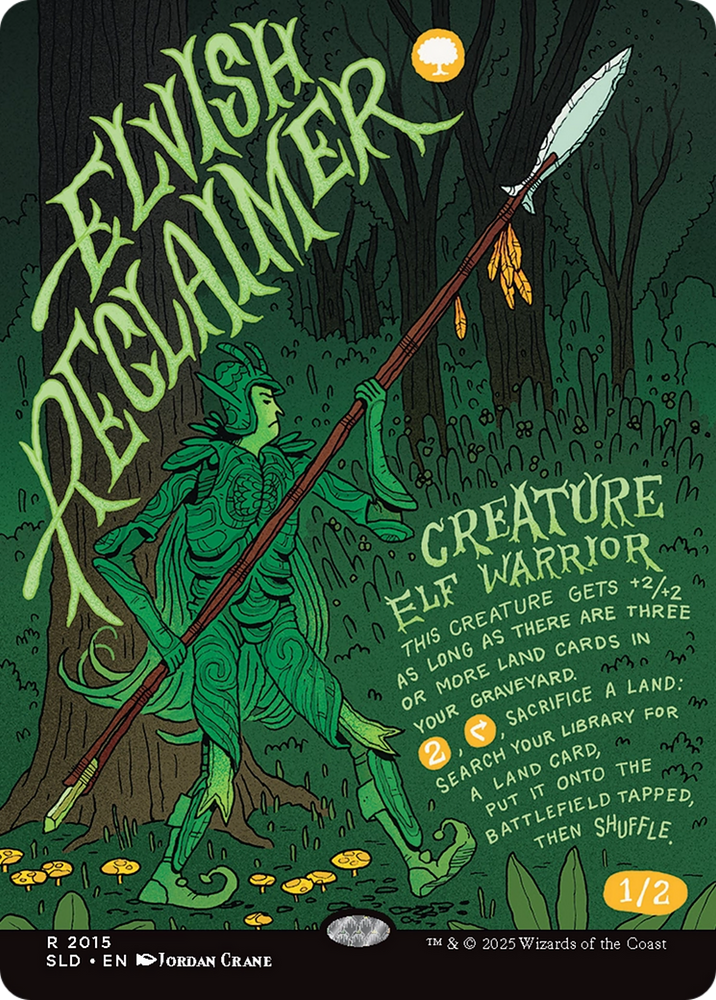Elvish Reclaimer [Secret Lair Drop Series] Magic: The Gathering