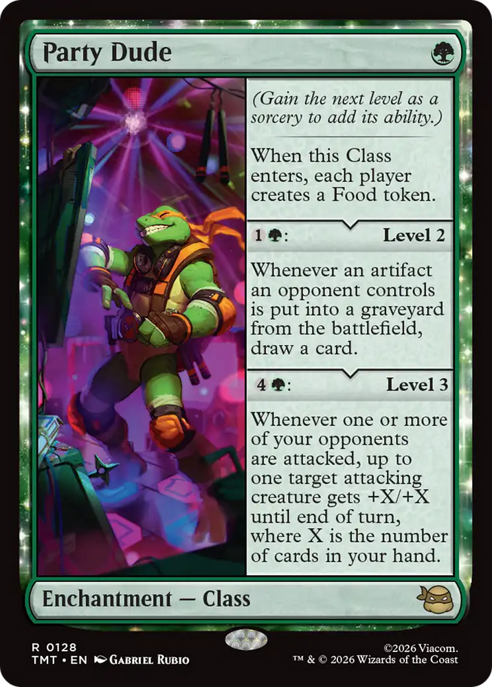 Party Dude [Teenage Mutant Ninja Turtles] Magic: The Gathering