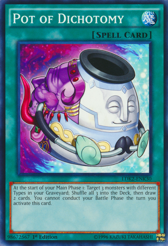 Pot of Dichotomy [LDK2-ENK30] Common Yu-Gi-Oh!