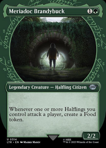 Meriadoc Brandybuck (Showcase Ring Frame) [The Lord of the Rings: Tales of Middle-Earth] Magic: The Gathering