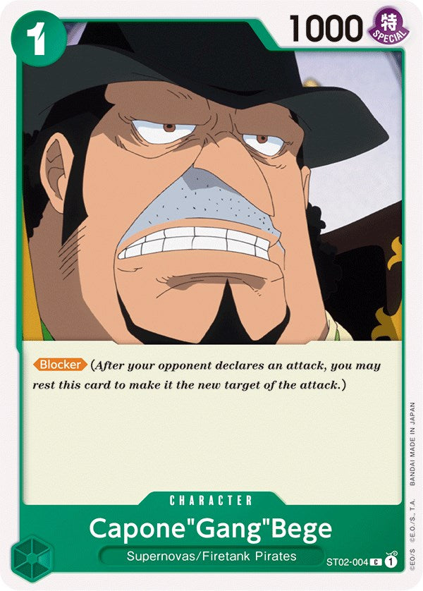 Capone"Gang"Bege [Starter Deck: Worst Generation] Bandai