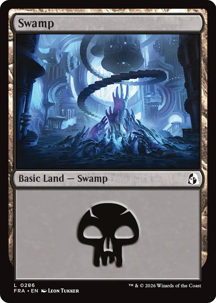 Swamp (0286) [Reality Fracture] Magic: The Gathering