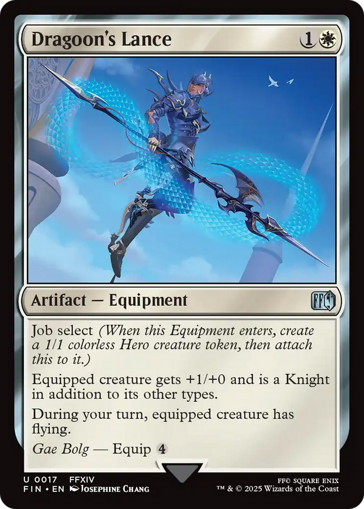 Dragoon's Lance [FINAL FANTASY] Magic: The Gathering