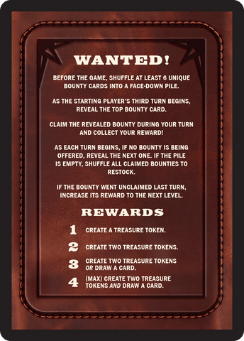 Bounty: Lyssa, Sterling Collector // Bounty Rules Double-Sided Token [Outlaws of Thunder Junction Commander Tokens] Magic: The Gathering