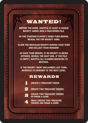 Bounty: Rissa "Blades" Lee // Bounty Rules Double-Sided Token [Outlaws of Thunder Junction Commander Tokens] Magic: The Gathering