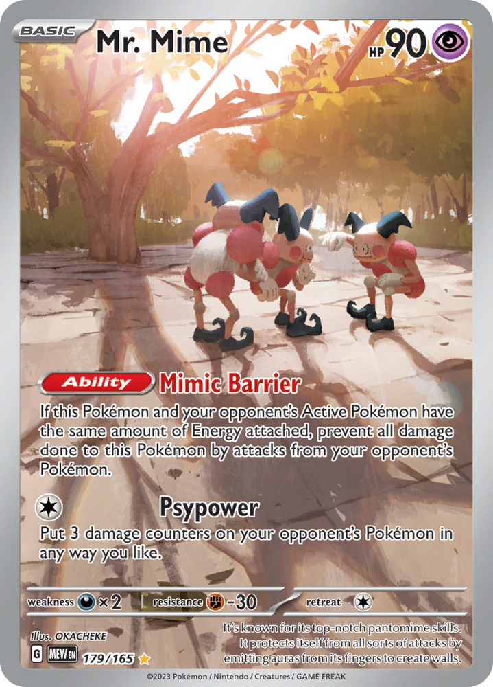 Mr. Mime (179/165) [Scarlet & Violet 151] Pokémon