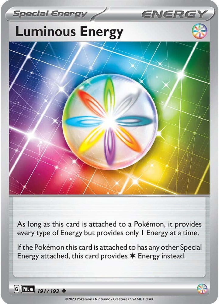 Luminous Energy (191/193) [Scarlet & Violet: Paldea Evolved] Pokémon