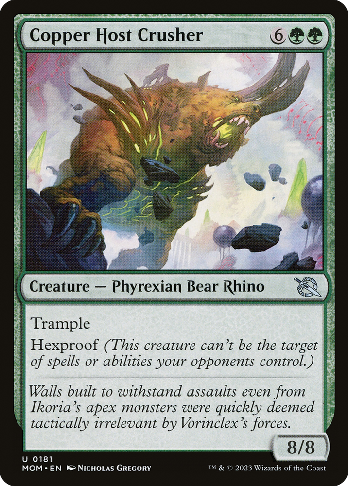 Copper Host Crusher [March of the Machine] Magic: The Gathering