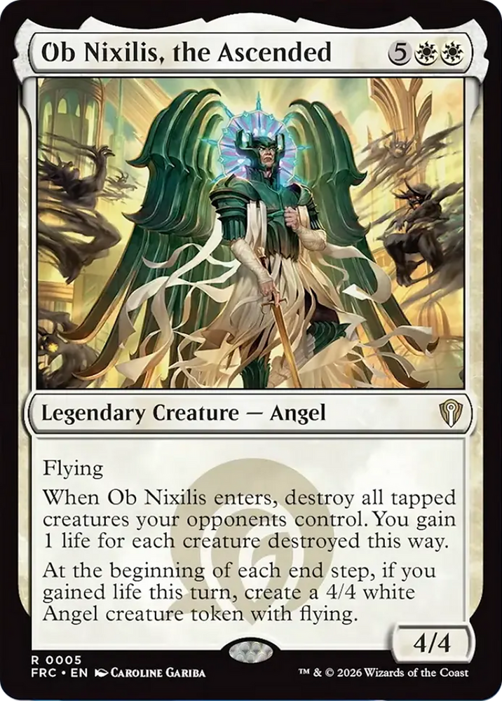 Ob Nixilis, the Ascended [Reality Fracture Commander] Magic: The Gathering
