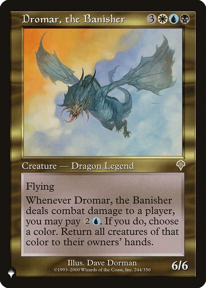 Dromar, the Banisher [The List] Magic: The Gathering