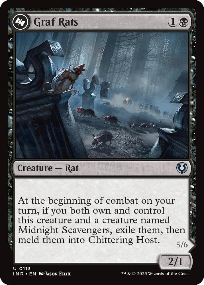 Graf Rats [Innistrad Remastered] Magic: The Gathering