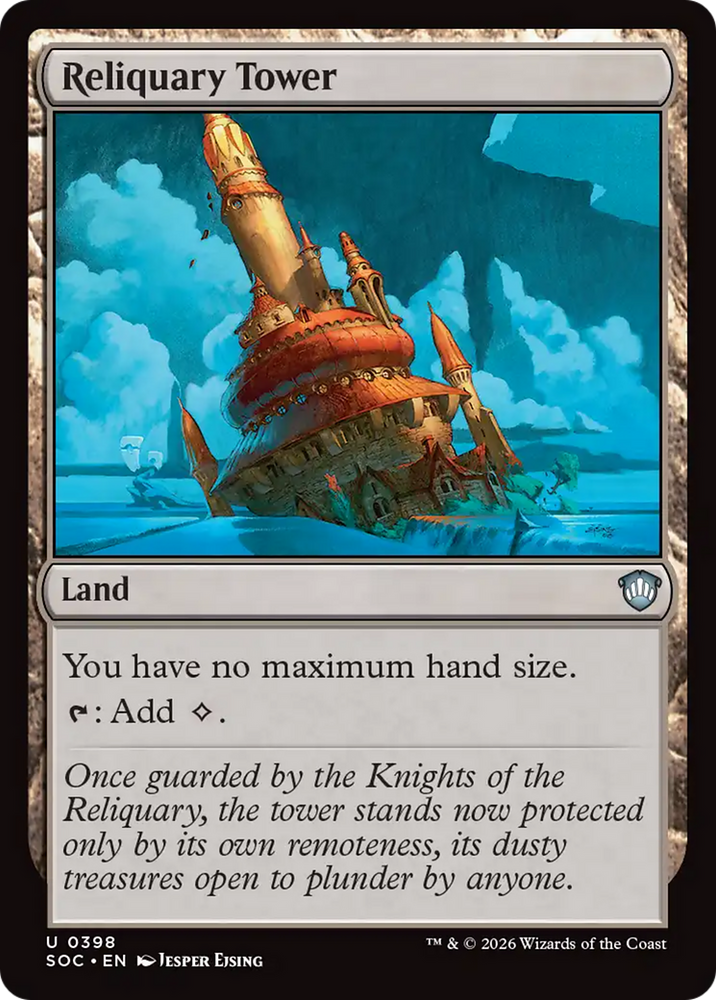 Reliquary Tower [Secrets of Strixhaven Commander] Magic: The Gathering