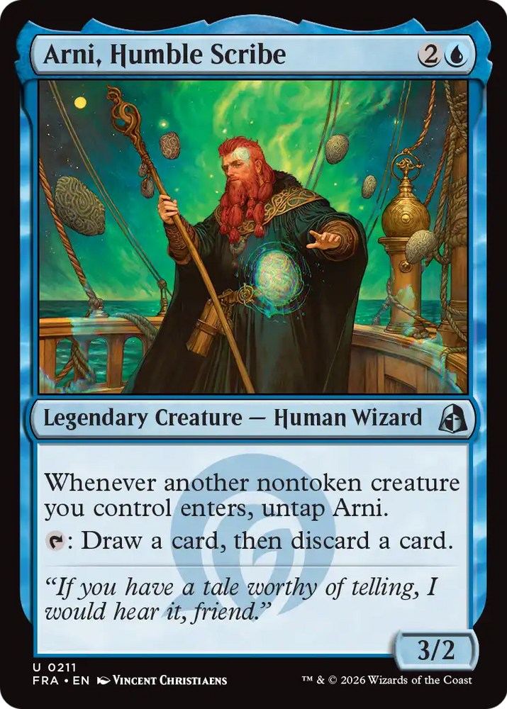 Arni, Humble Scribe [Reality Fracture] Magic: The Gathering