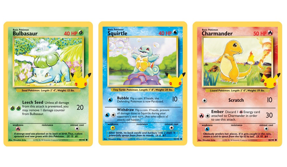 First Partner Pack (Kanto) Pokémon