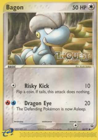 Bagon (50/97) (InQuest) [League & Championship Cards] Pokémon