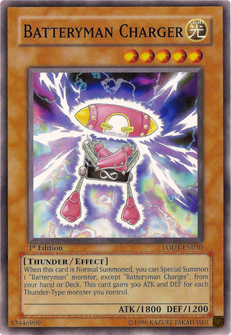 Batteryman Charger [LODT-EN030] Common Yu-Gi-Oh!