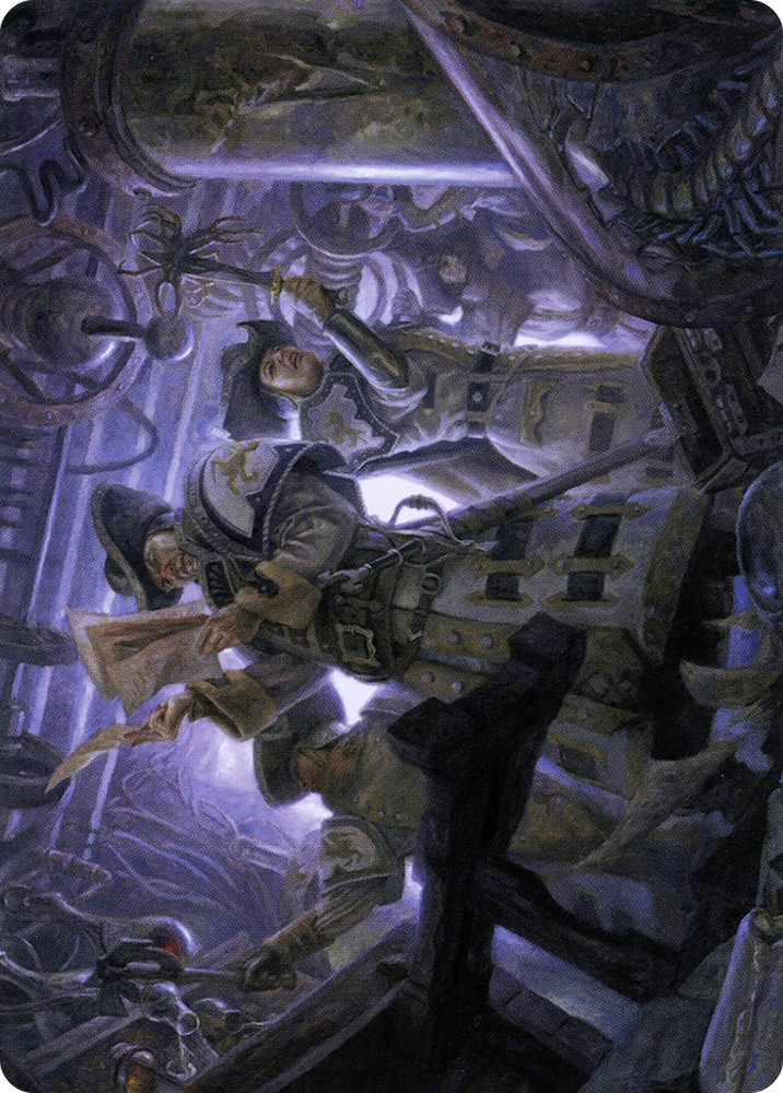 Search the Premises Art Card [Modern Horizons 2 Art Series] Magic: The Gathering
