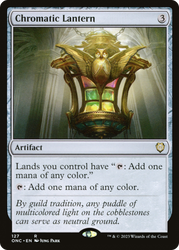 Chromatic Lantern [Phyrexia: All Will Be One Commander] Magic: The Gathering