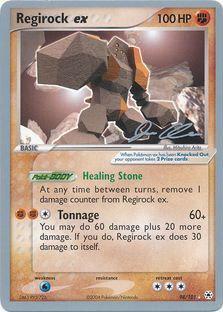 Regirock ex (98/101) (Mewtrick - Jason Klaczynski) [World Championships 2006] Pokémon