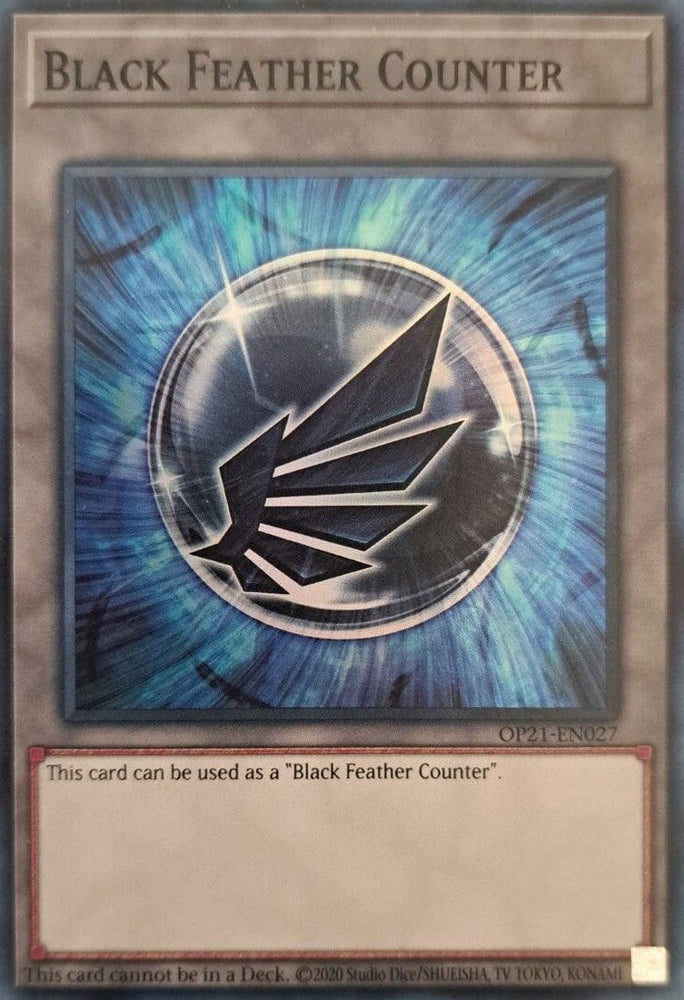 Black Feather Counter [OP21-EN027] Super Rare Yu-Gi-Oh!