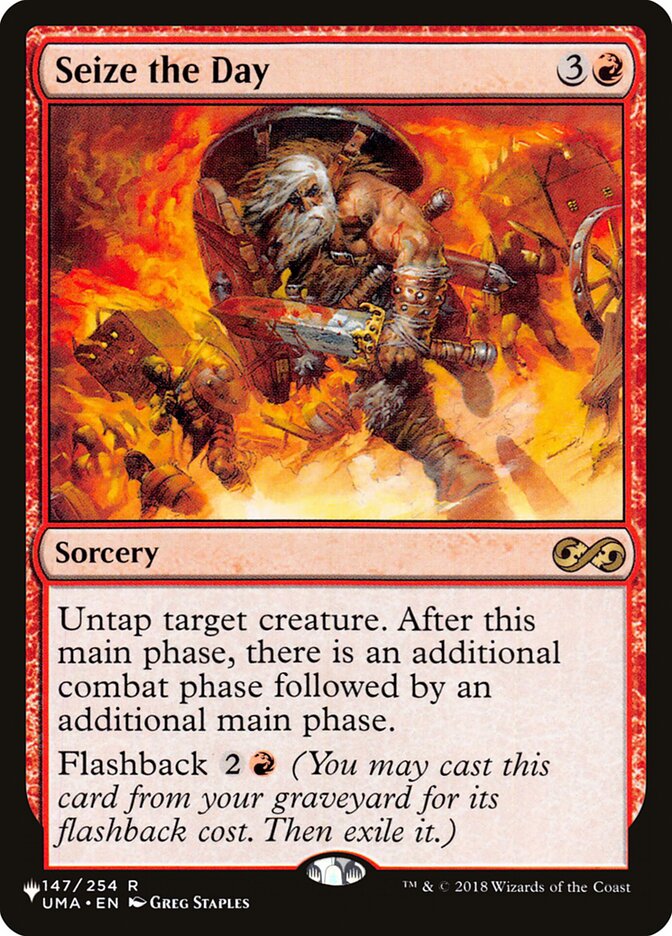 Seize the Day [Secret Lair: Heads I Win, Tails You Lose] Magic: The Gathering