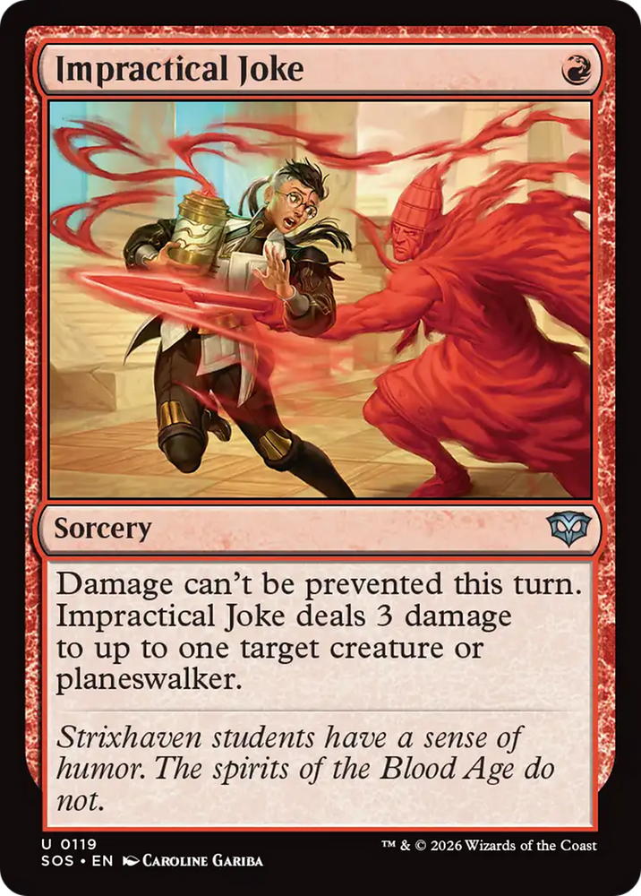 Impractical Joke [Secrets of Strixhaven] Magic: The Gathering