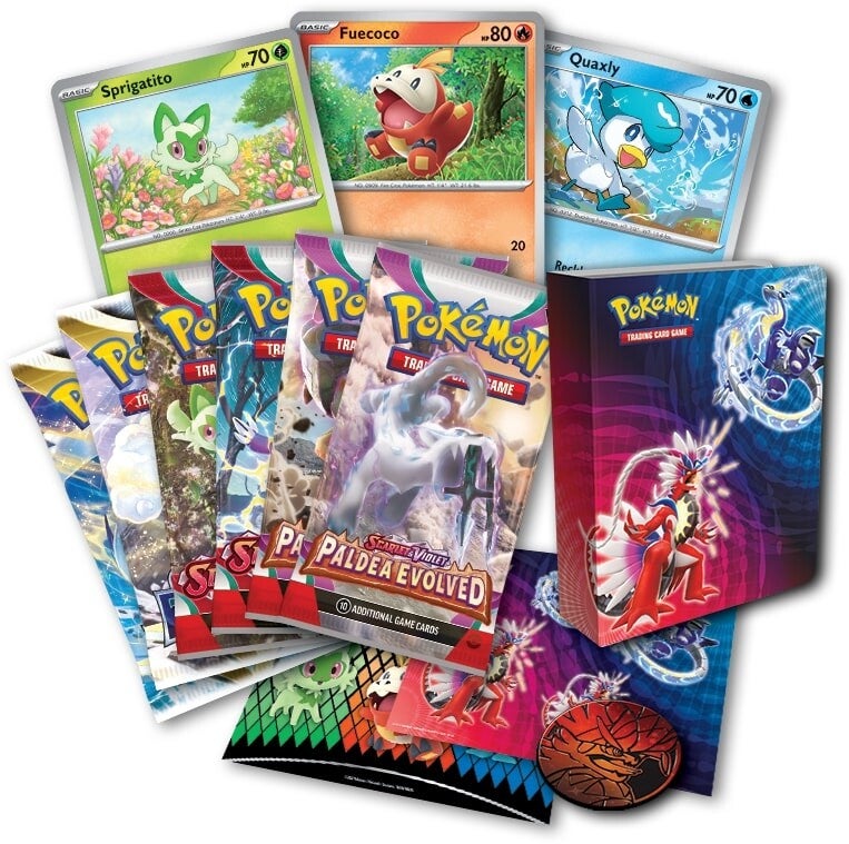 Collector Chest 2023 (Sprigatito, Fuecoco, Quaxly) Pokémon