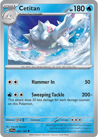 Cetitan (060/198) [Scarlet & Violet: Base Set] Pokémon