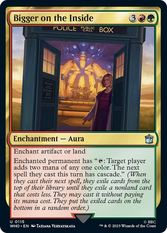 Bigger on the Inside [Doctor Who] Magic: The Gathering