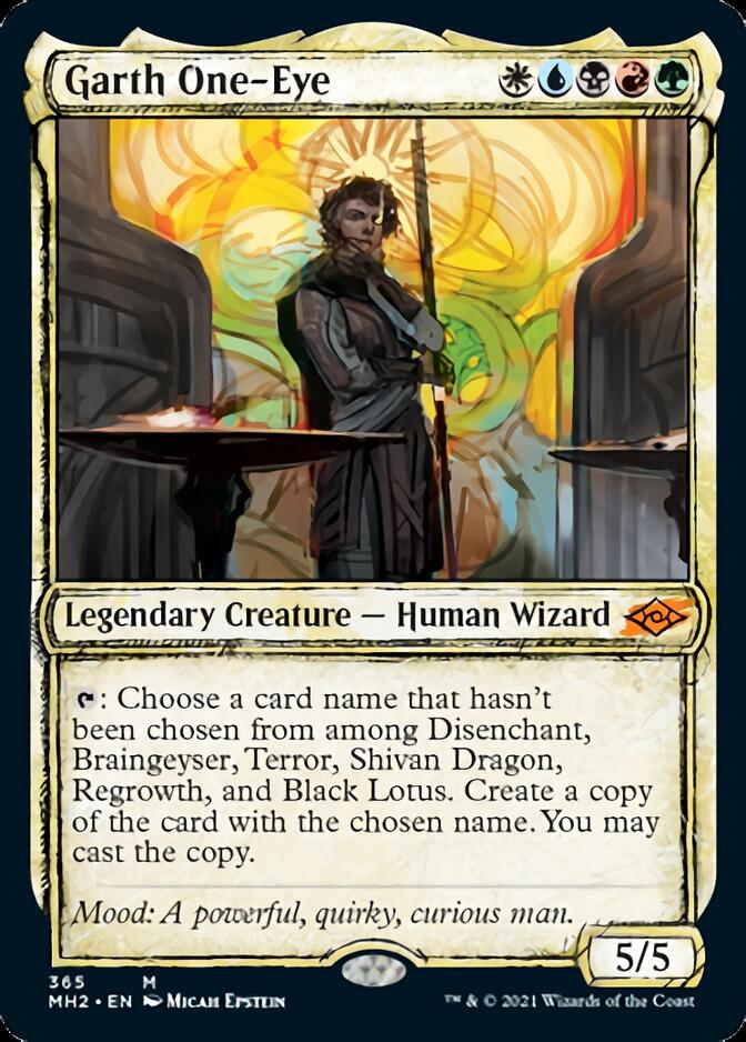 Garth One-Eye (Sketch) [Modern Horizons 2] Magic: The Gathering