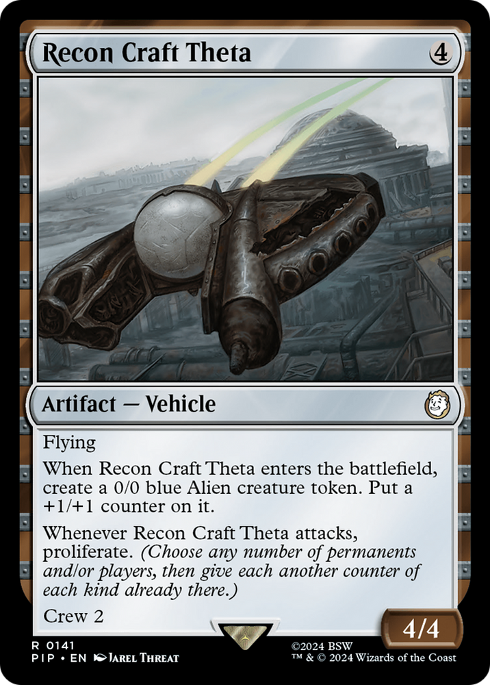Recon Craft Theta [Fallout] Magic: The Gathering