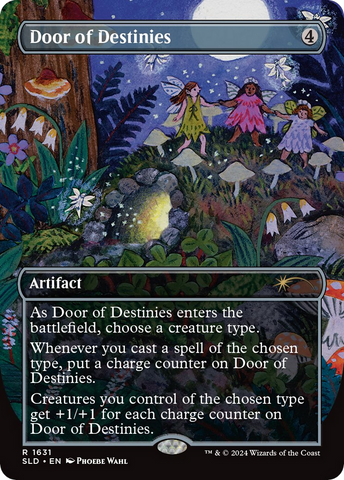 Door of Destinies (Rainbow Foil) [Secret Lair Drop Series] Magic: The Gathering