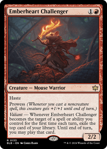 Emberheart Challenger [Bloomburrow] Magic: The Gathering