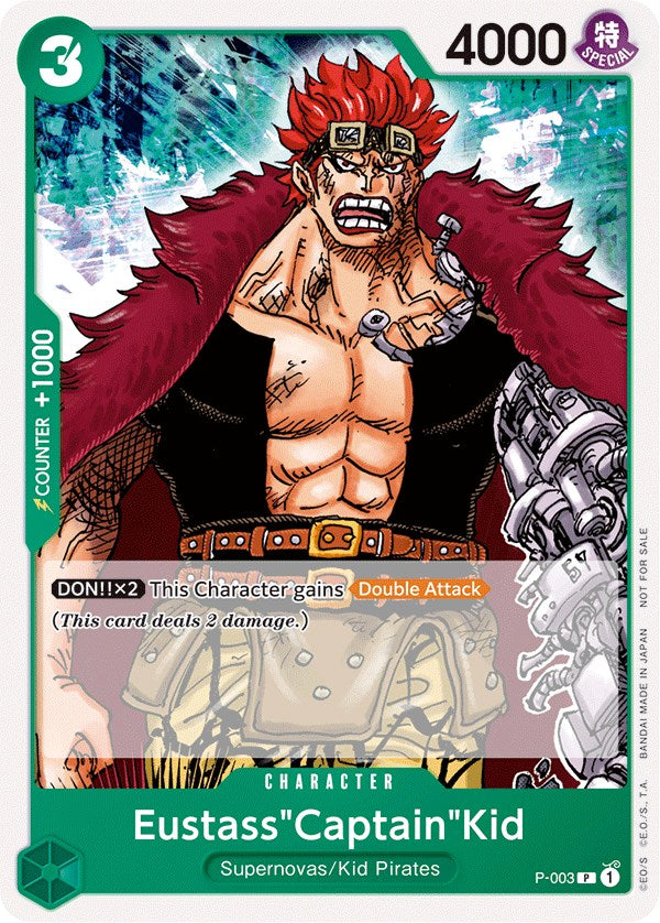 Eustass"Captain"Kid (Promotion Pack 2022) [One Piece Promotion Cards] Bandai