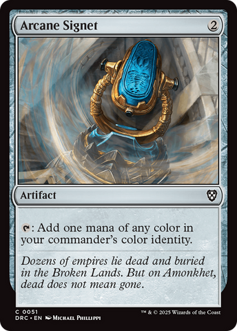 Arcane Signet [Aetherdrift Commander] Magic: The Gathering
