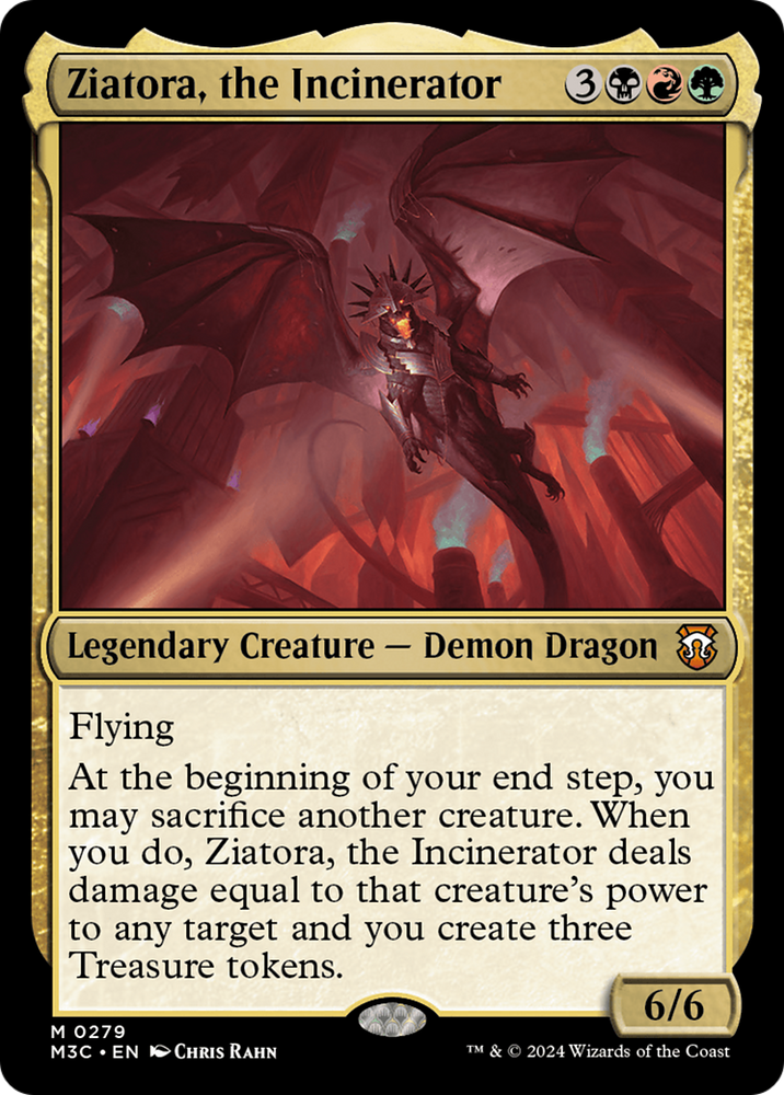 Ziatora, the Incinerator [Modern Horizons 3 Commander] Magic: The Gathering