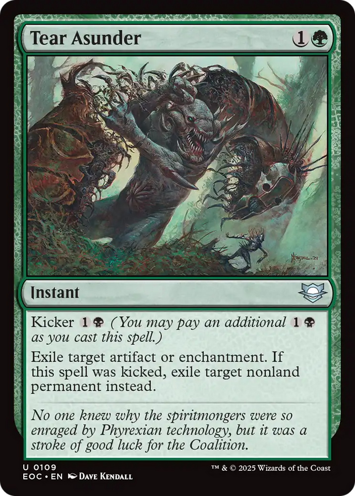 Tear Asunder [Edge of Eternities Commander] Magic: The Gathering