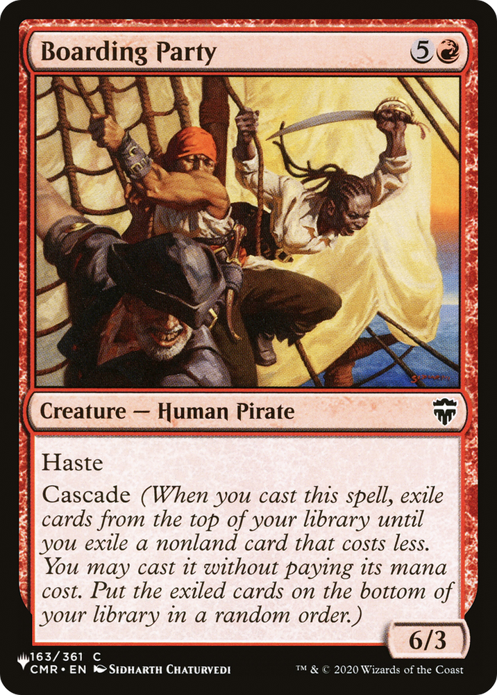 Boarding Party [The List] Magic: The Gathering