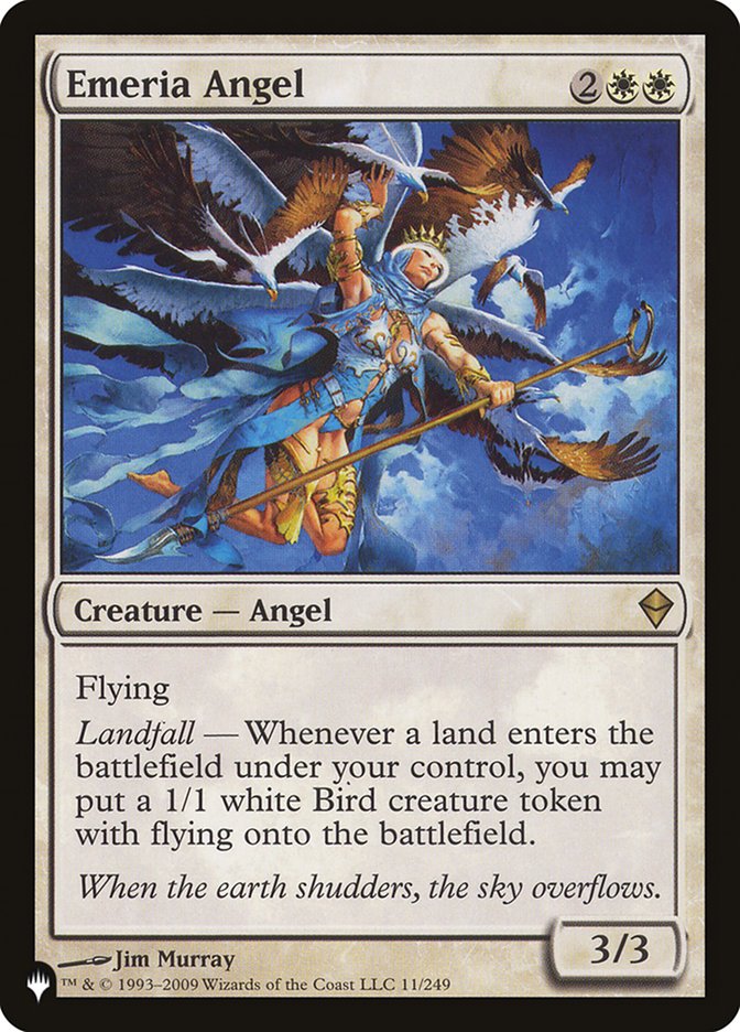 Emeria Angel [The List] Magic: The Gathering