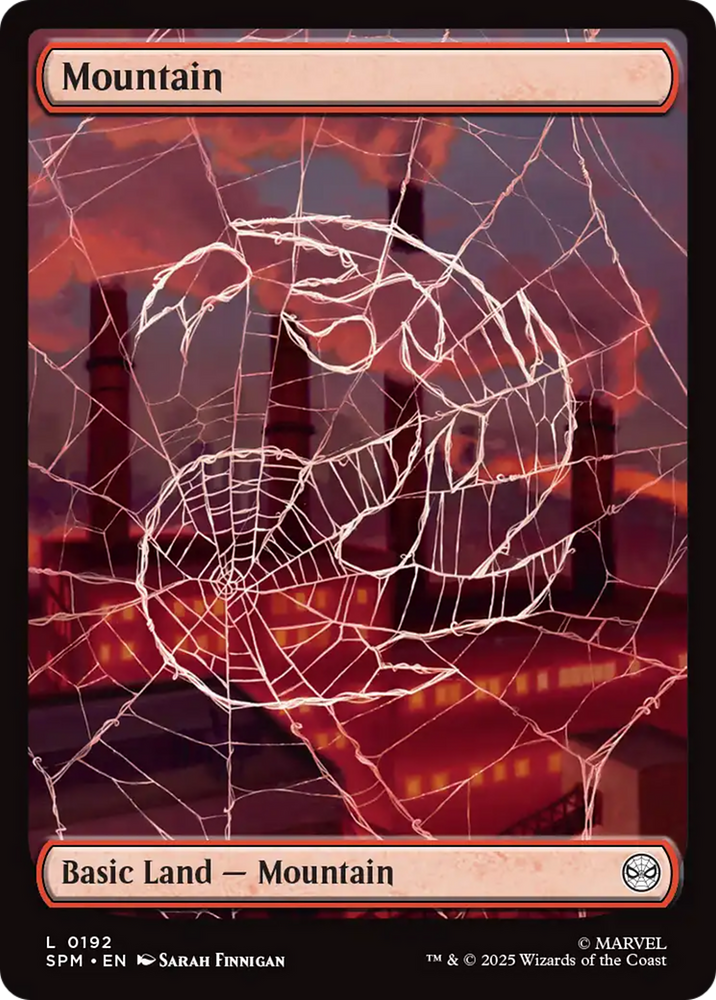 Mountain (0192) [Marvel's Spider-Man] Magic: The Gathering