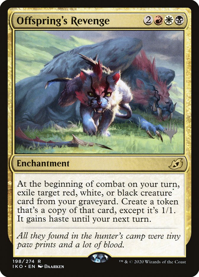 Offspring's Revenge (Promo Pack) [Ikoria: Lair of Behemoths Promos] Magic: The Gathering