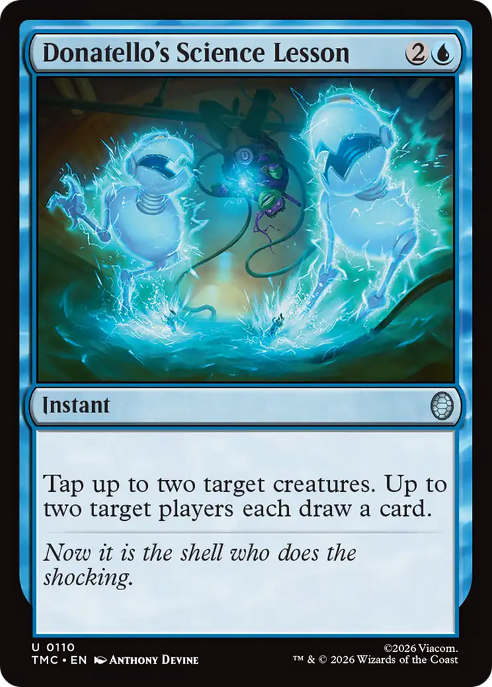Donatello's Science Lesson [Teenage Mutant Ninja Turtles Commander] Magic: The Gathering
