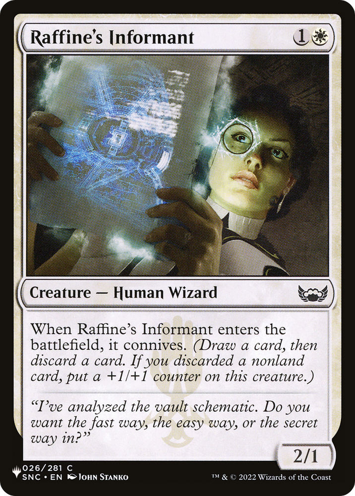 Raffine's Informant [The List] Magic: The Gathering