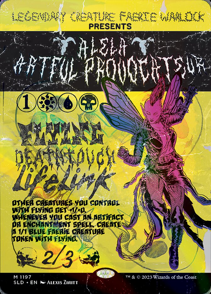 Alela, Artful Provocateur [Secret Lair Drop Series] Magic: The Gathering