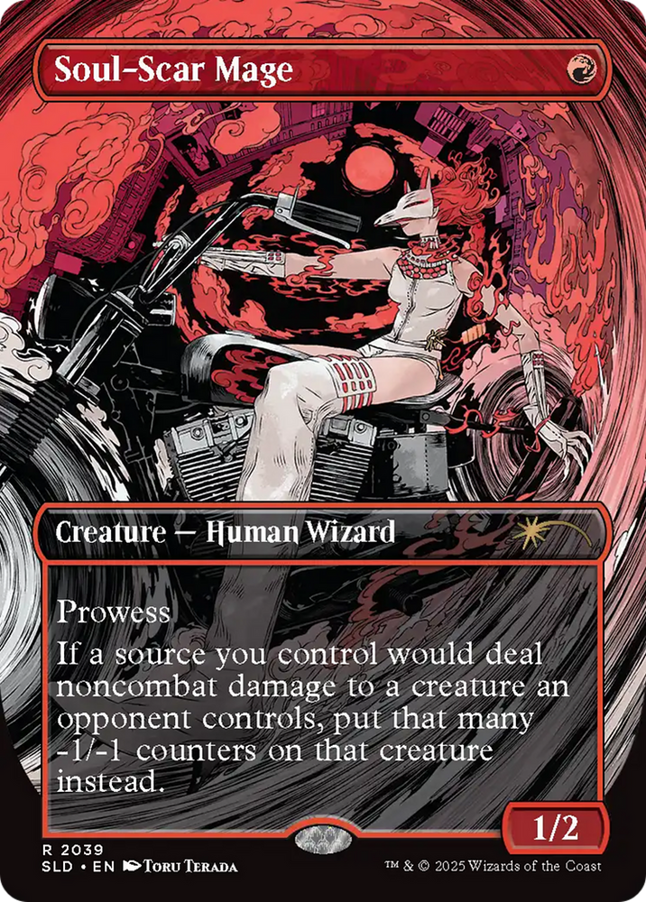 Soul-Scar Mage (2039) [Secret Lair Drop Series] Magic: The Gathering