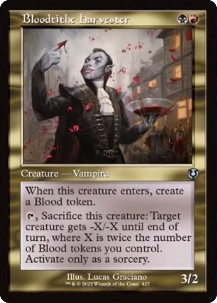 Bloodtithe Harvester (Retro Frame) [Innistrad Remastered] Magic: The Gathering