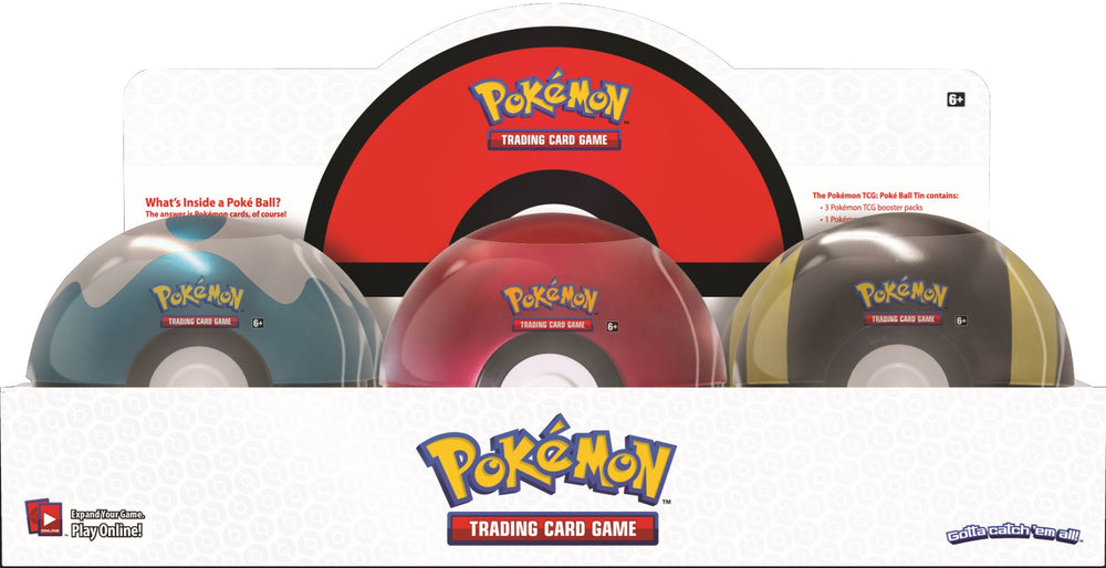 Poke Ball Tin Display (Spring 2020) Pokémon